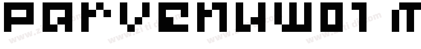 ParvenuW01 Medium Re字体转换